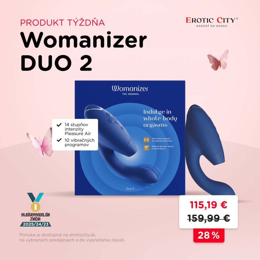 Produkt týždňa - Womanizer DUO 2 za zvýhodnenú cenu! - Erotic City - Aquario Nové Zámky