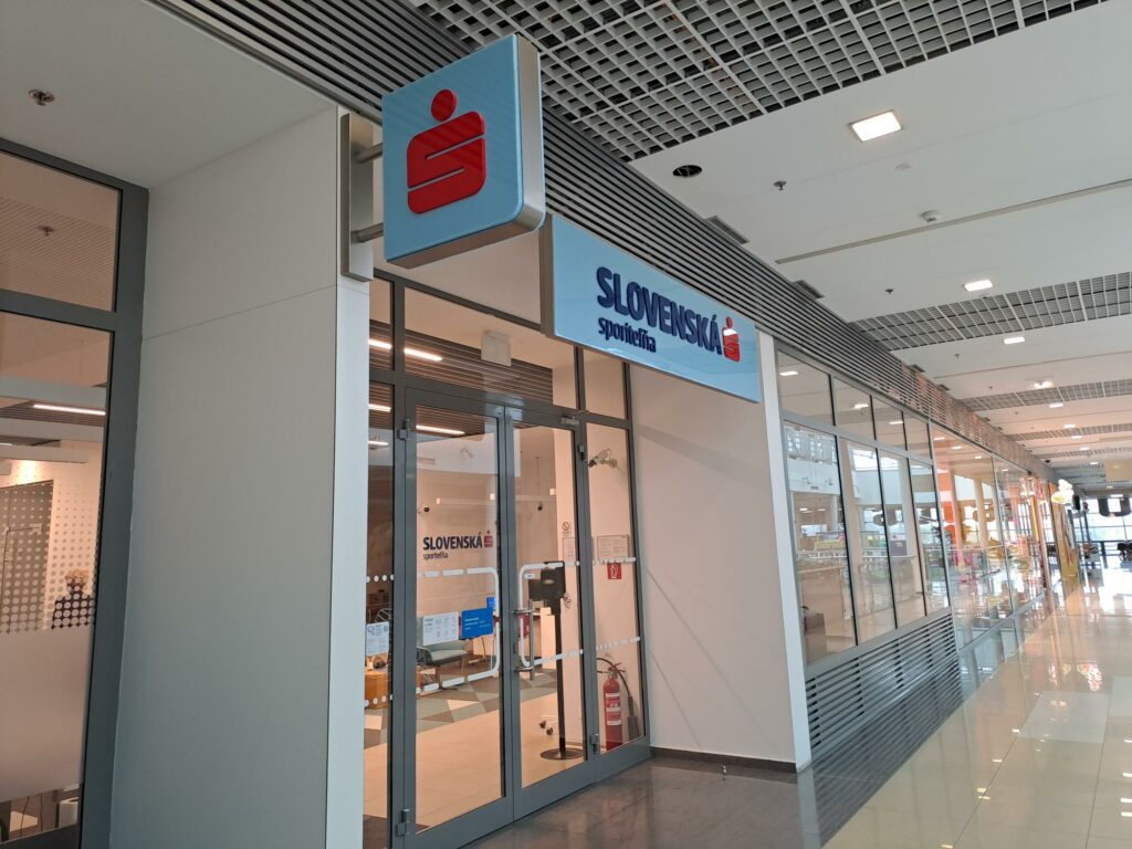 Slovenská sporiteľňa - Aquario Nové Zámky