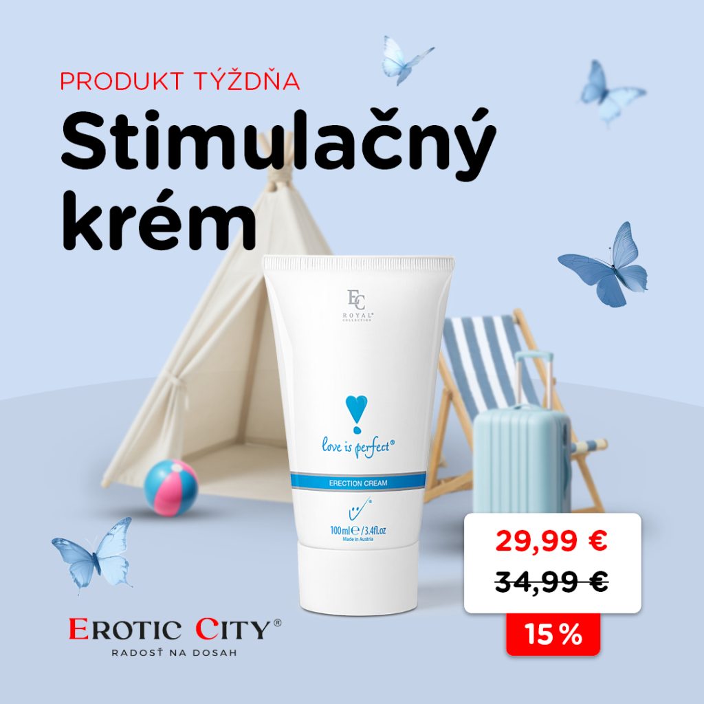 Stimulačný krém od Erotic City.