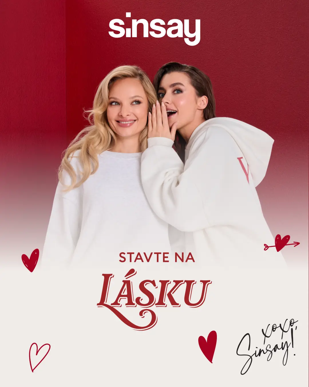 Valentín v Sinsay je plný lásky a roztomilých outfitov - Aquario Nové Zámky