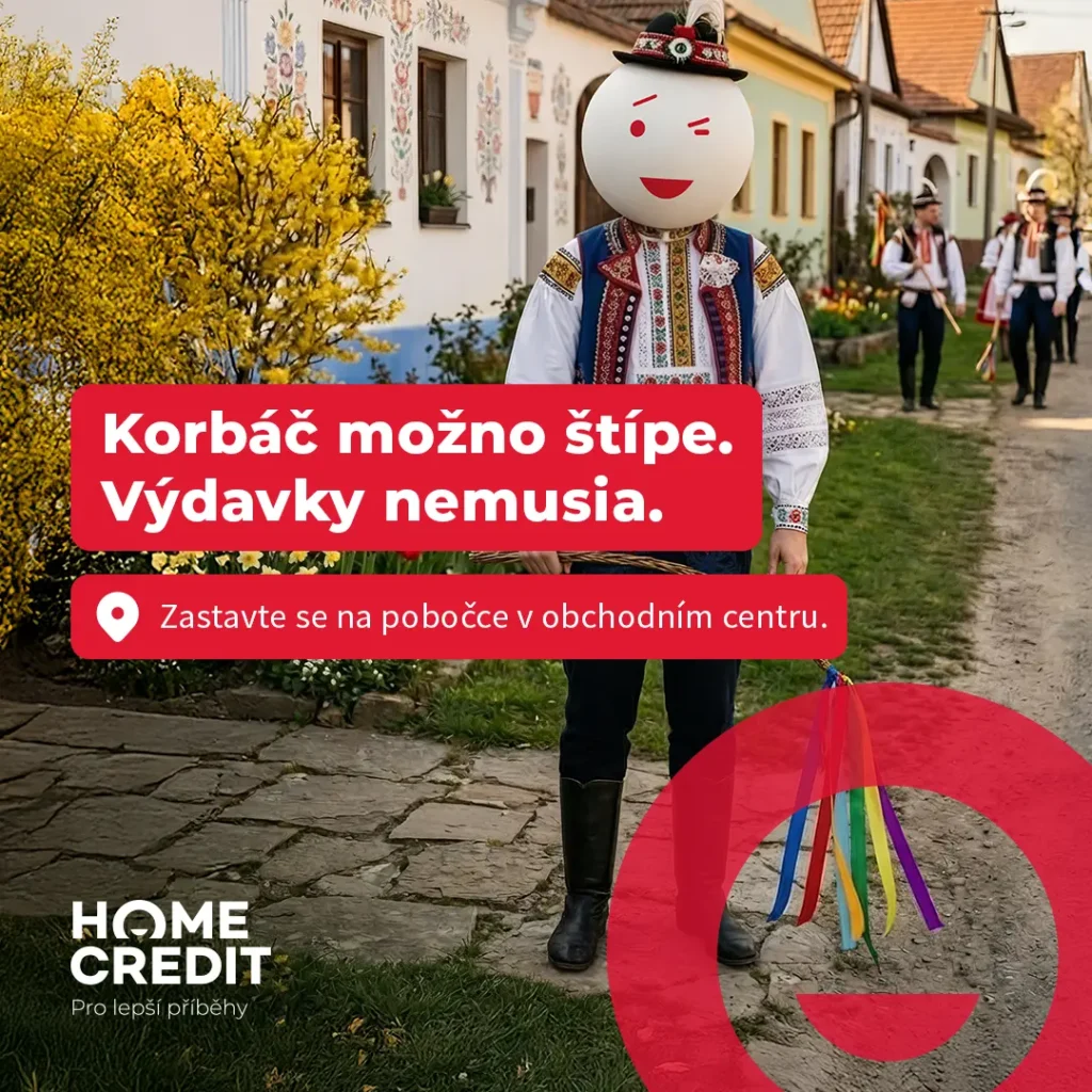 Korbáč možno štípe. Výdavky nemusia. - HomeCredit - Aquario Nové Zámky