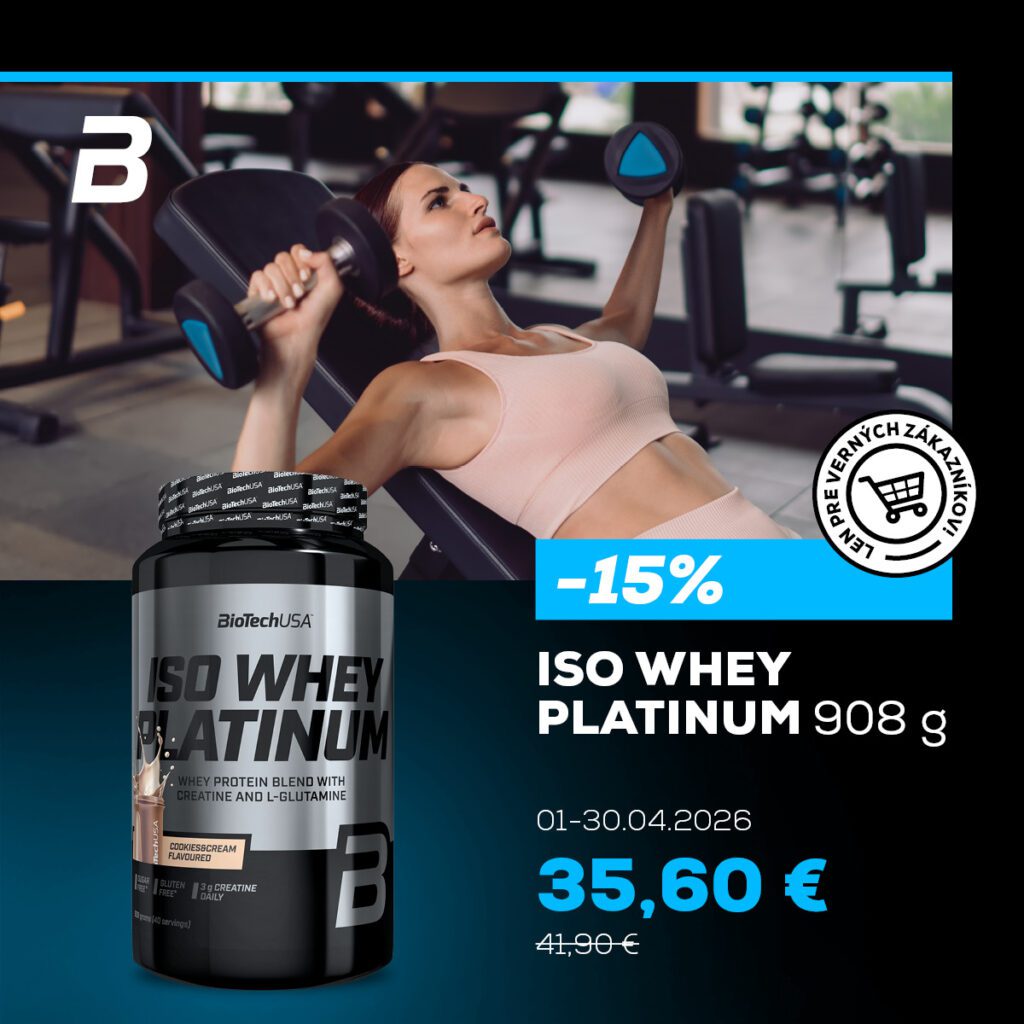 Prémiový izolát pre silu a regeneráciu - BioTechUSA - Aquario Nové Zámky