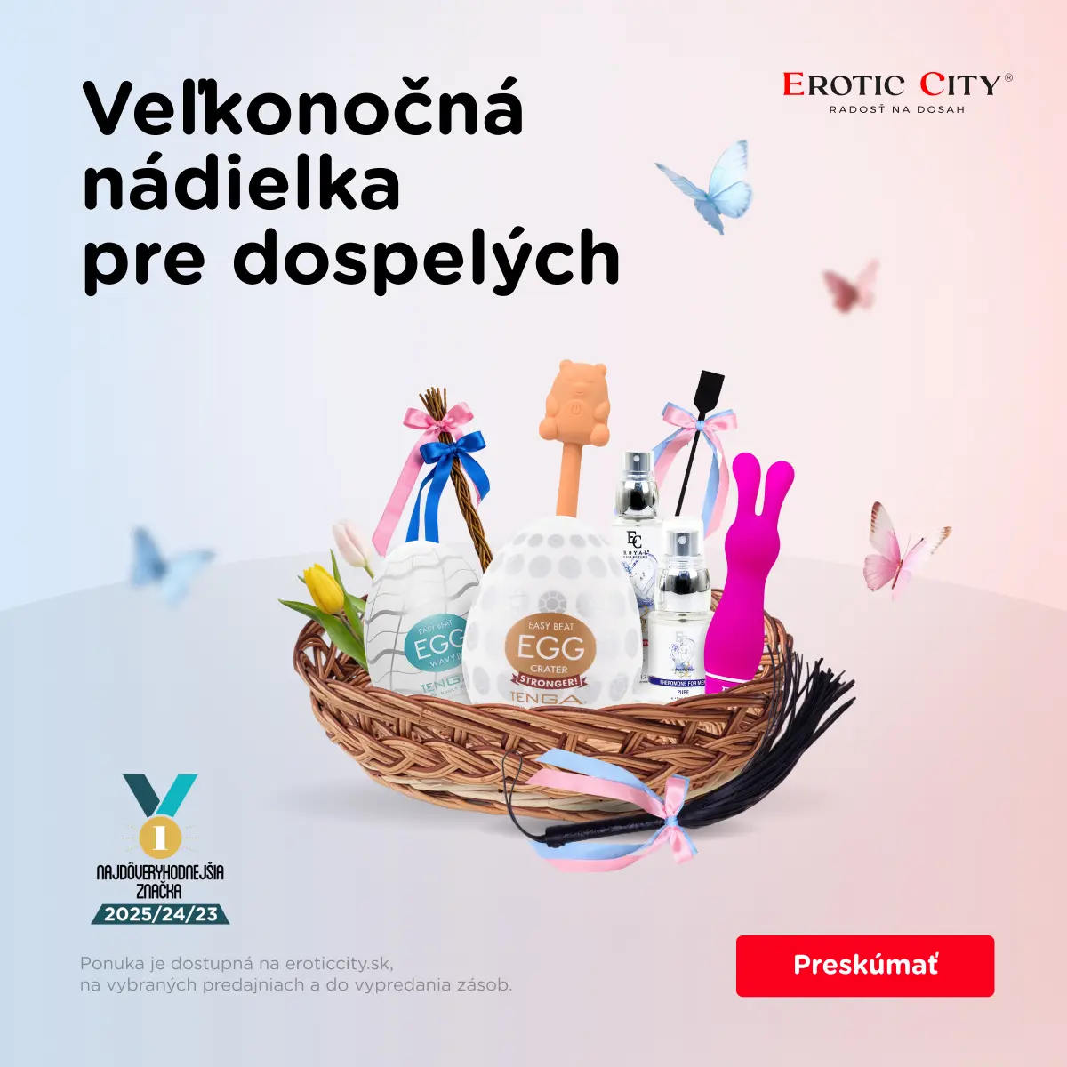 Veľkonočná nádielka pre dospelých v Erotic City! - Aquario Nové Zámky