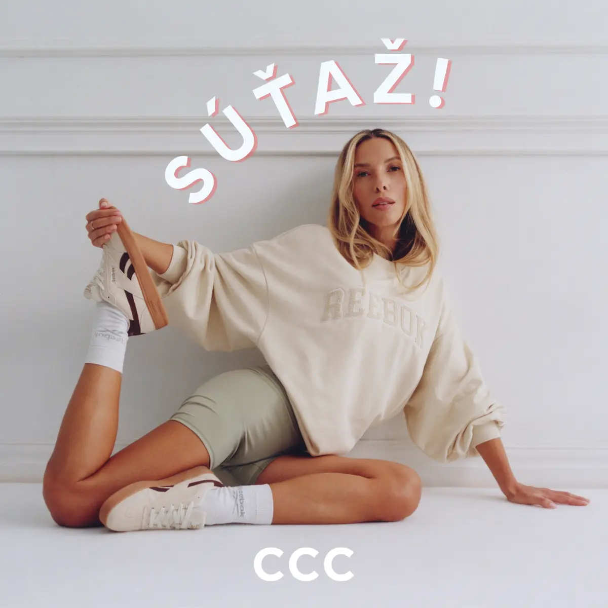 SÚŤAŽ s CCC o tenisky Reebok v hodnote 100 € - Aquario Nové Zámky