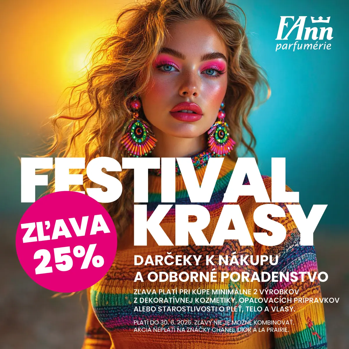 Festival krásy v parfumériách FAnn od 1. do 30. júna - Aquario Nové Zámky