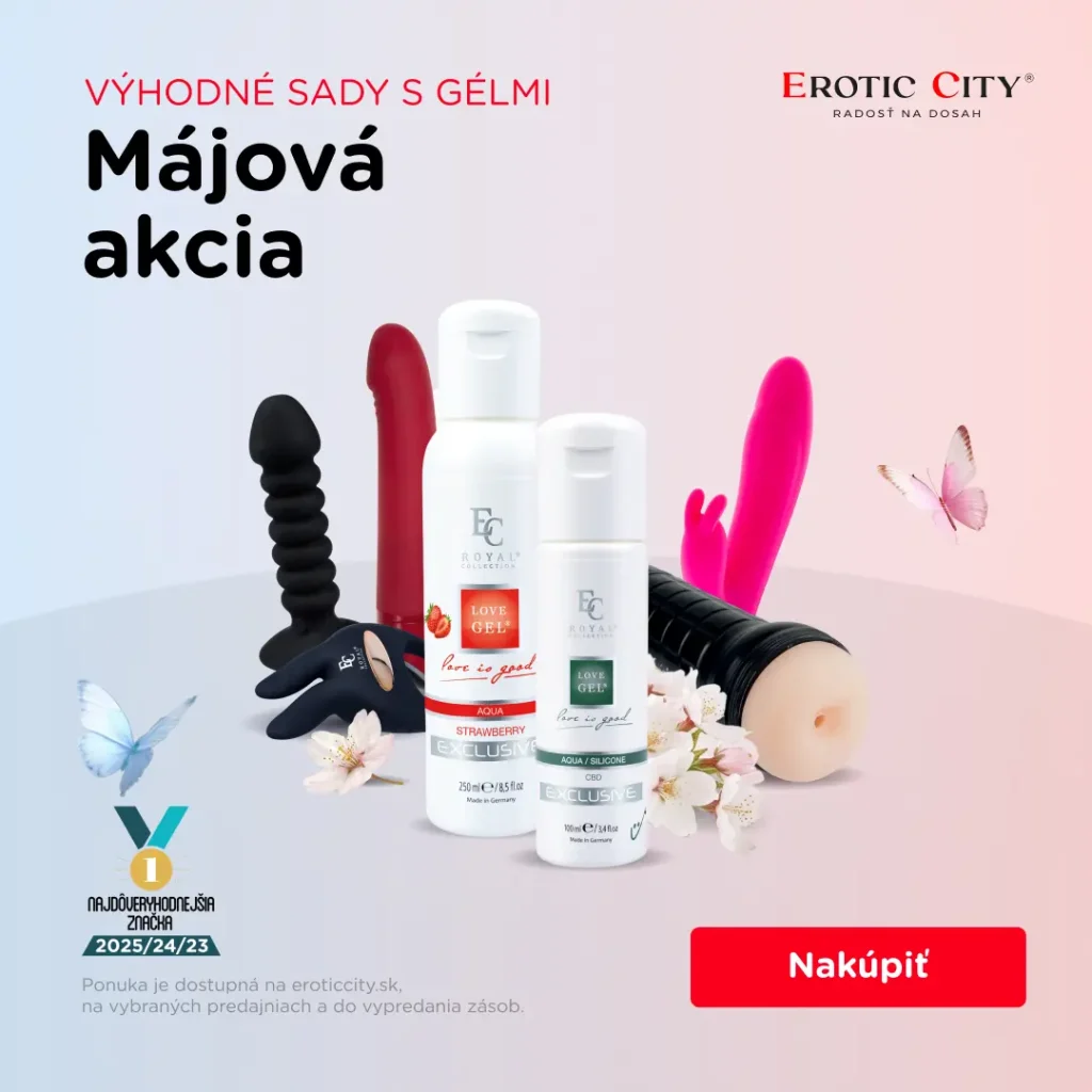 Májové akcie v Erotic City – zvýhodnené sady s lubrikantmi - Aquario Nové Zámky