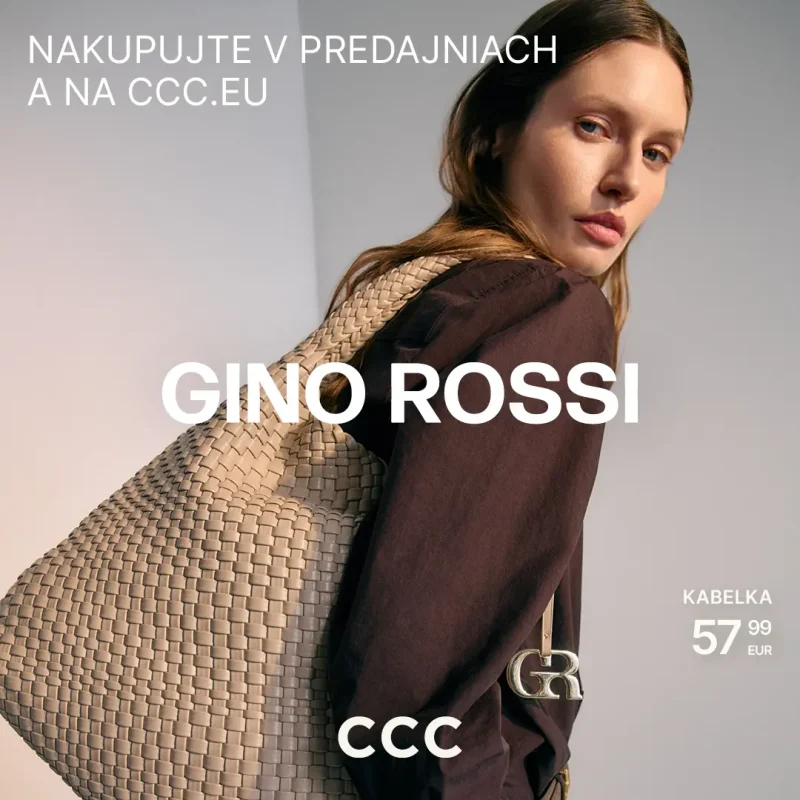 Nová kolekcia Gino Rossi je už v CCC - Aquario Nové Zámky