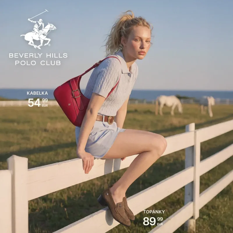 Nová kolekcia Beverly Hills Polo Club SS26 je už dostupná v CCC - Aquario Nové Zámky